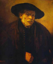 Репродукция картины "portrait of rembrandt&#39;s brother, andrien van rijn" художника "рембрандт"