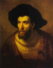 Картина "the philosopher" художника "рембрандт"