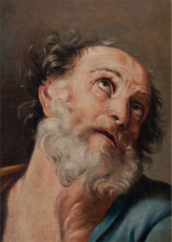 Репродукция картины "saint peter" художника "рени гвидо"