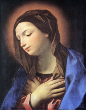 Копия картины "virgin of the annunciation" художника "рени гвидо"