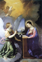 Копия картины "annunciation" художника "рени гвидо"