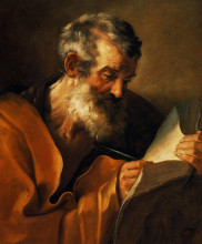Картина "saint mark" художника "рени гвидо"