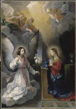 Картина "the annunciation" художника "рени гвидо"