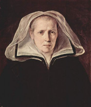 Картина "portrait of the artist`s mother" художника "рени гвидо"