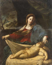 Картина "mary with&#160;child" художника "рени гвидо"