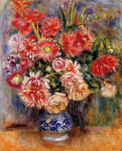 Копия картины "bouquet" художника "ренуар пьер огюст"