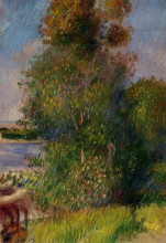Картина "landscape" художника "ренуар пьер огюст"