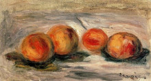 Репродукция картины "peaches" художника "ренуар пьер огюст"
