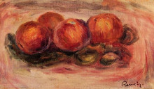 Копия картины "peaches and almonds" художника "ренуар пьер огюст"