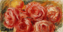 Картина "red roses" художника "ренуар пьер огюст"