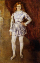 Репродукция картины "madame heriot en travesti" художника "ренуар пьер огюст"