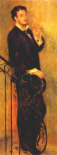 Копия картины "man on a staircase" художника "ренуар пьер огюст"