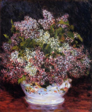 Копия картины "bouquet of flowers" художника "ренуар пьер огюст"