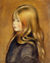 Картина "portrait of edmond renoir, jr." художника "ренуар пьер огюст"