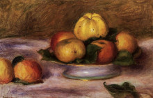 Копия картины "apples and manderines" художника "ренуар пьер огюст"