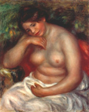 Картина "woman sleeping" художника "ренуар пьер огюст"
