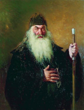 Копия картины "portrait of the surgeon nikolay pirogov" художника "репин илья"