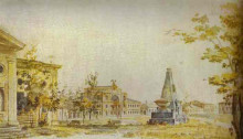 Копия картины "town square in kherson" художника "алексеев фёдор"