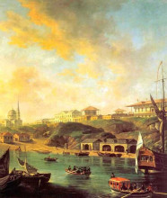 Картина "view of the town mykolaiv" художника "алексеев фёдор"