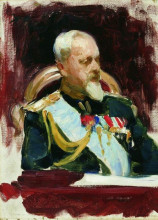 Картина "этюд к картине торжественное заседание государственного совета 7 мая 1901 года2" художника "репин илья"