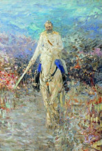 Копия картины "конный портрет александра ii" художника "репин илья"