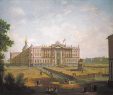 Картина "view of saint michael&#39;s castle" художника "алексеев фёдор"