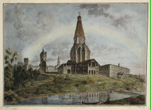 Картина "kolomenskoe village" художника "алексеев фёдор"