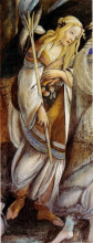 Репродукция картины "zipporah, after botticelli" художника "рёскин джон"