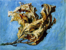Копия картины "fast sketch of withered oak" художника "рёскин джон"