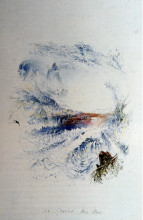 Репродукция картины "the glacier des bois" художника "рёскин джон"
