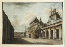 Картина "boyars&#39;s platform" художника "алексеев фёдор"