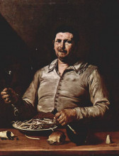 Картина "allegory of taste" художника "рибера хосе де"