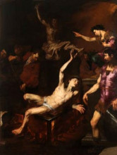 Репродукция картины "martyrdom of saint lawrence" художника "рибера хосе де"