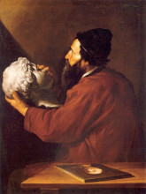 Копия картины "allegory of touch" художника "рибера хосе де"
