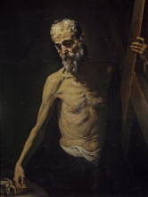 Картина "st. andrew" художника "рибера хосе де"