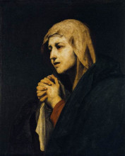Картина "mater dolorosa" художника "рибера хосе де"