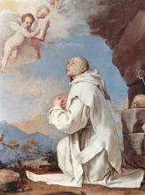 Копия картины "st. bruno, the carthusian" художника "рибера хосе де"