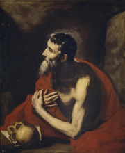 Картина "st. jerome" художника "рибера хосе де"