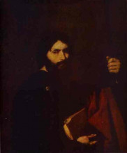 Репродукция картины "apostle james the minor" художника "рибера хосе де"