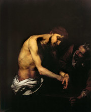 Картина "flagellation of christ" художника "рибера хосе де"