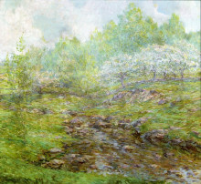 Копия картины "springtime" художника "рид роберт льюис"