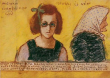 Репродукция картины "aunt manci" художника "рипль-ронаи йожеф"