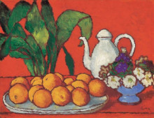 Копия картины "still life with oranges" художника "рипль-ронаи йожеф"