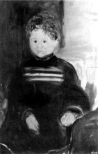Копия картины "child&#39;s portrait" художника "рихард герстль"