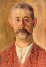 Репродукция картины "johann georg prillinger" художника "рихард герстль"