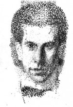Репродукция картины "self-portrait" художника "рихард герстль"