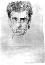 Копия картины "self-portrait" художника "рихард герстль"