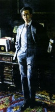 Картина "portrait of a gentleman" художника "рихард герстль"