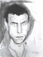 Картина "self-portrait" художника "рихард герстль"