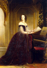 Картина "maria nicolaevna, duchess of leuchtenberg" художника "робертсон кристина"